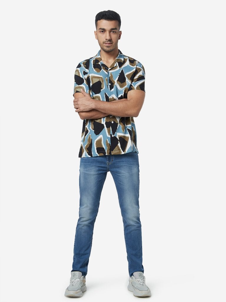 Nuon lue Nuo-Flex Hendrix Slim Fit Jeans - styleflea