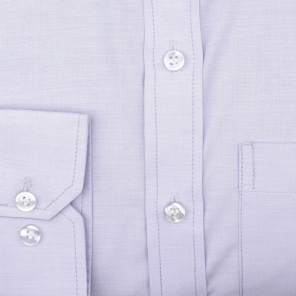 Purple Checkered Cotton Shirt - styleflea