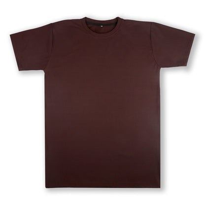 Maroon Ribbed T-Shirt