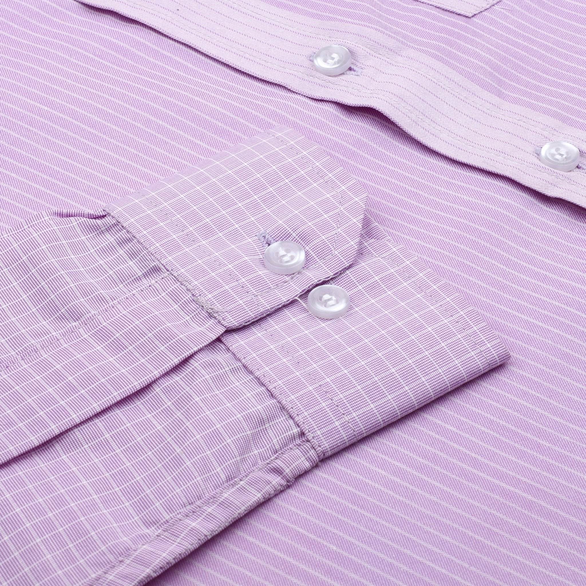 Royal Magenta Stripes Men's Shirt - styleflea