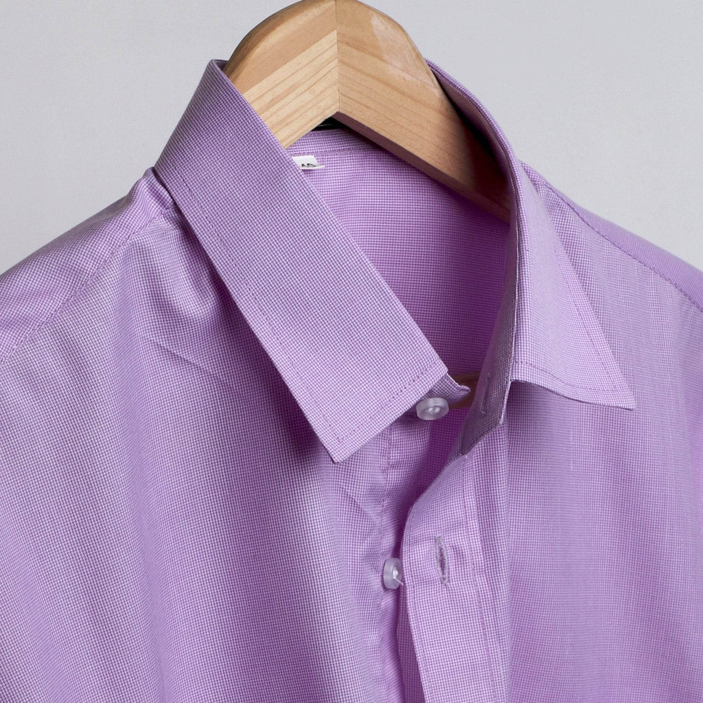 Royal Purple Cotton Shirt - styleflea