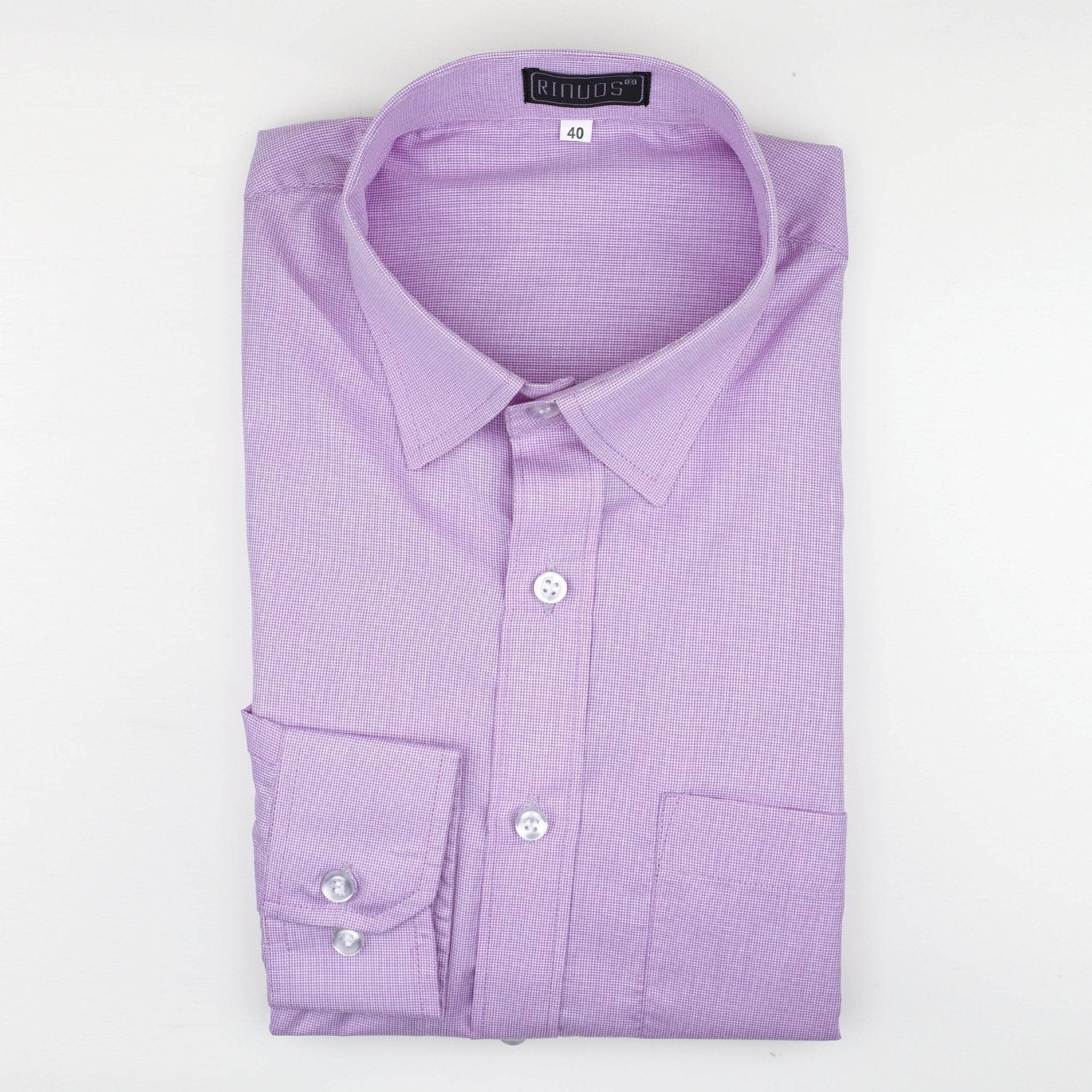 Royal Purple Cotton Shirt - styleflea