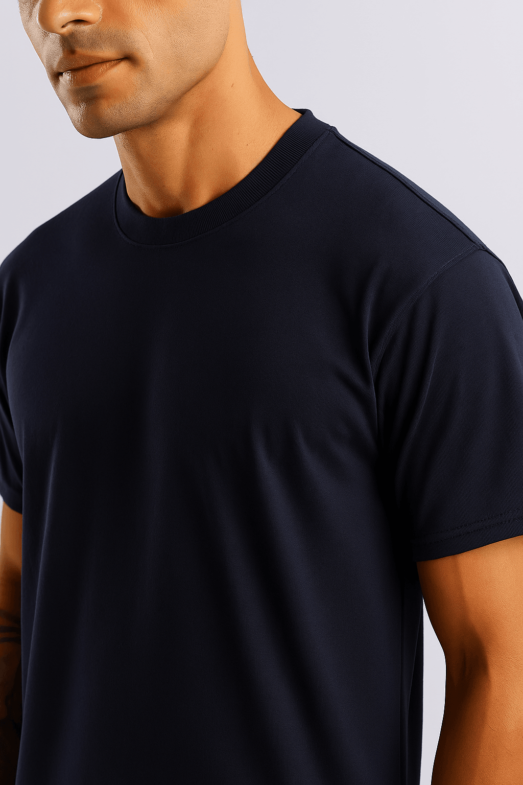 Navy Blue Oversized T-Shirt - styleflea