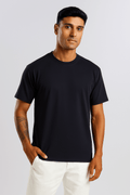 Navy Blue Oversized T-Shirt - styleflea
