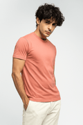 Soft Pink Oversized T-Shirt - styleflea