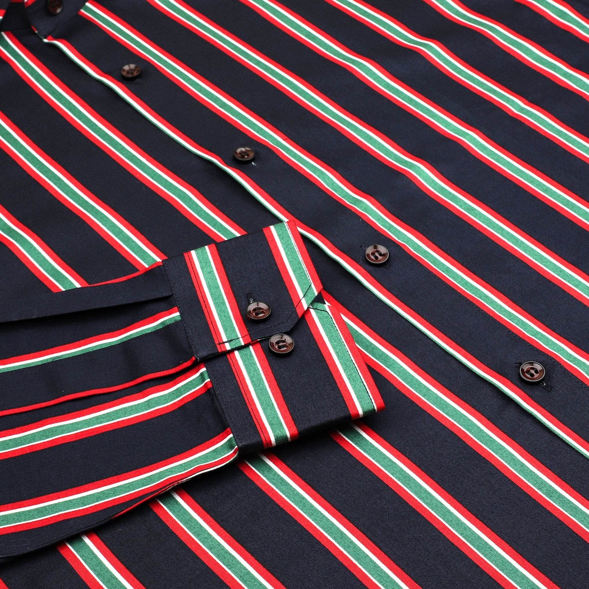 Summery Striped Cotton Shirt - styleflea