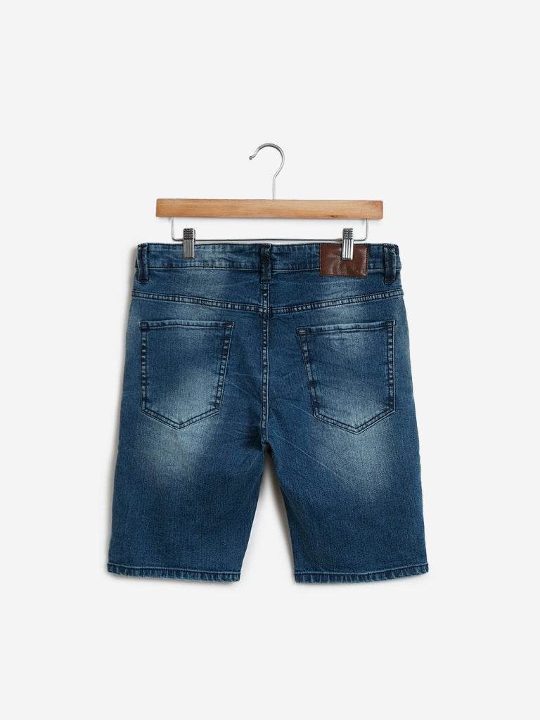 Urban Edge Denim Shorts - styleflea