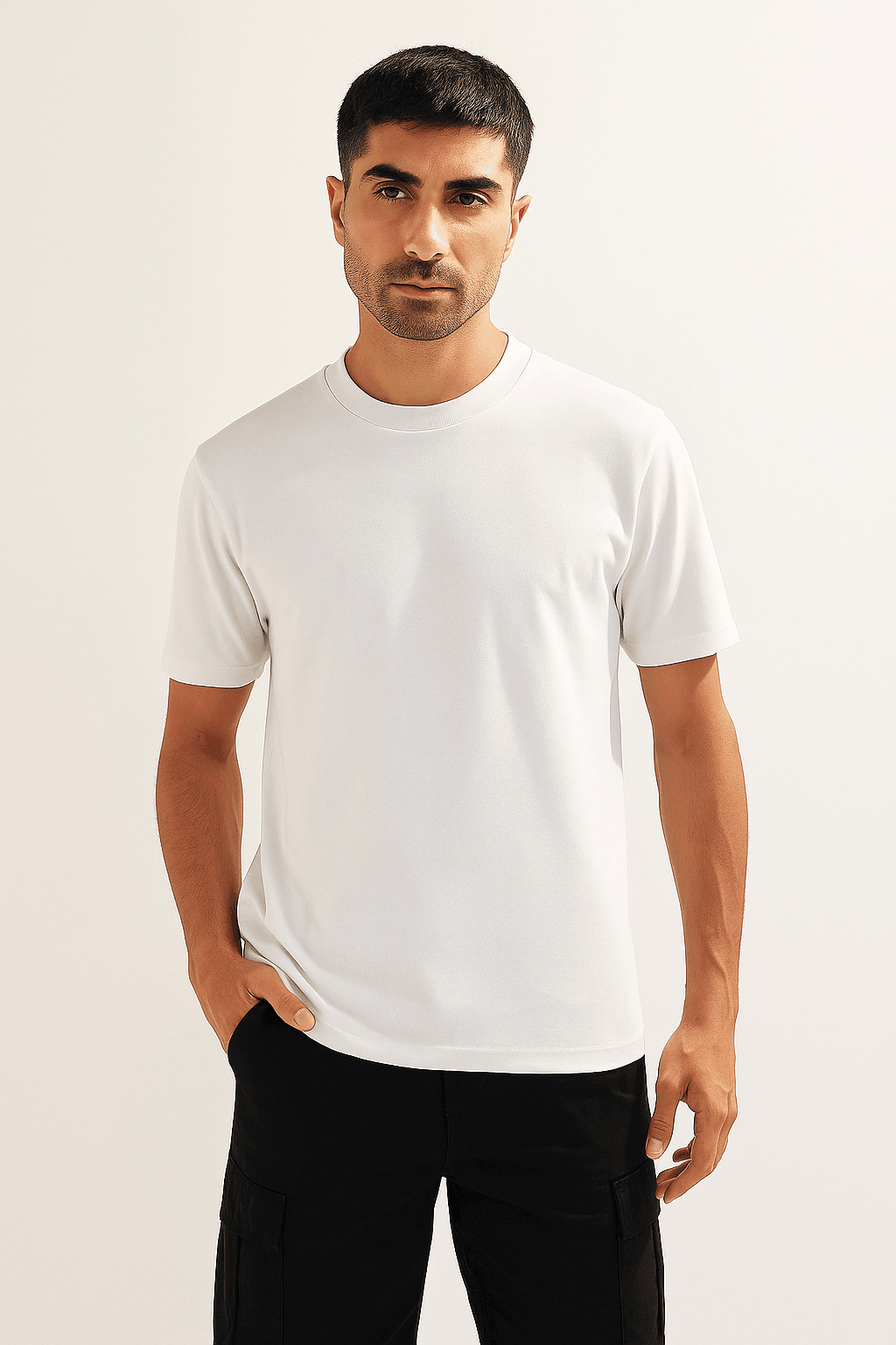 White Oversized T-Shirt - styleflea