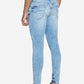 Nuo Flex Light Blue Carrot Fit Rodeo Jeans