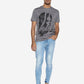 Nuo Flex Light Blue Carrot Fit Rodeo Jeans