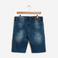 Nuon Blue Slim Fit Distressed Shorts