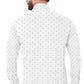 Men's White Printed Design Casual Full Sleeves 100% Cotton - Styleflea