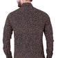 Men's Brown Printed Casual Full Sleeves 100% Cotton - Styleflea