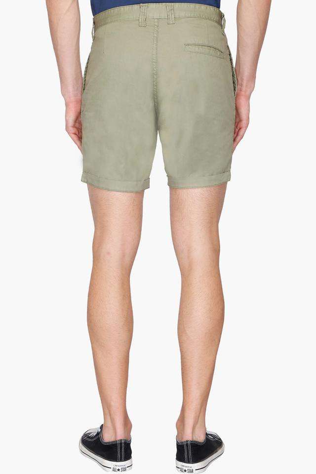 Life Mens 3 Pocket Solid Shorts