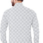 Men's White Design Casual Shirt Full Sleeves 100% Cotton - Styleflea