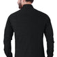 Men's Black Design Casual Full Sleeves 100% Cotton - Styleflea