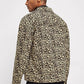 Men Button Up Leopard Jacket